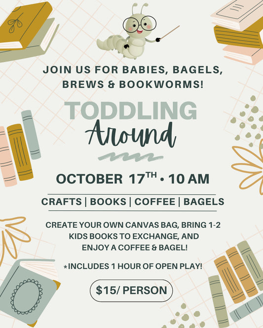 Babies, Bagels, Brews, and Bookworms! (Oct 17, 10am)