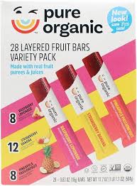 Pure Organic Layered Fruit Bar